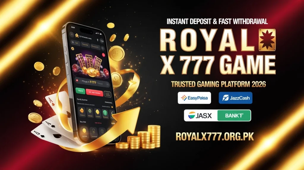 Royal X 777-deposit  and withdraw- image